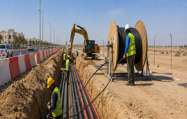 Installation of Cables And Equipment And Distribution Transformers (A-16108)
